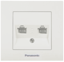 ST Double Telephone Socket RJ11 Panasonic