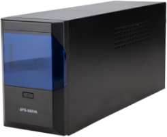 UPS 500VA/300W 2 Ports and LCD Display