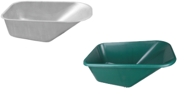 Galvanized Wheelbarrow Tray / T: 85 B