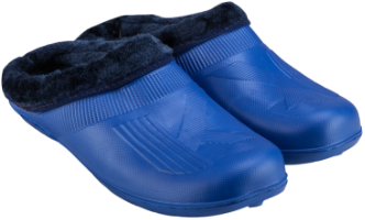 Men's Fur-Lined EVA Clogs C28