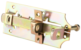Double Surface-Mounted Gate Bolt