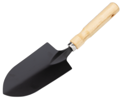 Garden Trowel with Wooden Handle
