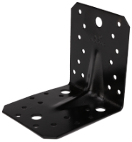 Black SG Angle Bracket for Wood