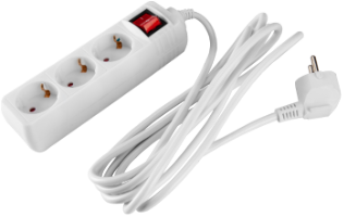 Electric Extension Lead 3P 3x1 mm² with Switch EvoTools®