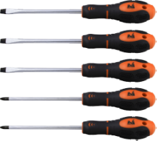 TPR Screwdrivers (5 Pieces)