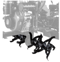 Tiller Blades for Ride-On Minitractor R1200 EvoTools +Plus®