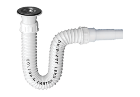Flexible Sink Siphon with Waste Texo