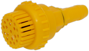 Plastic Foot Valve with Hose Barb