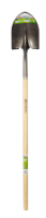 Long-Neck Lacquered Spade with Wooden Handle