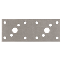 Perforated Splice Plate for Wood Jointing / d[mm]: 116x45x2