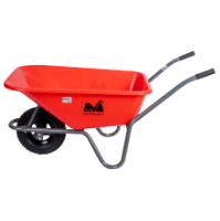 Wheelbarrow with Pneumatic Wheel and Metal Rim Type N EvoTools®