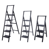 Steel Ladder EvoTools® / N[steps]: 4; Hu[cm]: 93; Ht[cm]: 135