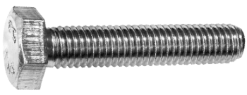 Hex Head Screw DIN 933 Grade 8.8