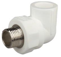 PP-R Elbow Male Thread Brass
