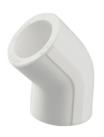 PP-R Elbow No. 2 F-F 45° EvoSanitary®