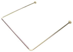 Rectangular Shower Curtain Rod
