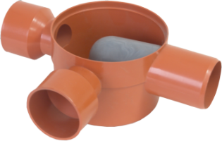 Floor Drain Trap SL 2 Inlets 90/180° Left STY653-S