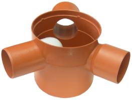 Floor Drain Trap SL 2 Inlets 120° STY 503-1