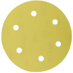 Abrasive Disc with Hook-and-Loop Attachment with Holes F