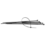 Reusable Black Plastic Cable Tie