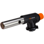 Gas Burner with Collar and Piezo Ignition