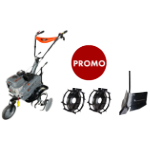 T704 Tiller Package with Ridger and Metal Wheels EvoTools +Plus®