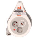 Electric Extension Lead 2P+2USB A+C EvoTools®