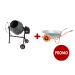 Concrete Mixer EvoTools +Plus® + Wheelbarrow PROMO 1+1