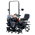 Ride-on power tiller (mini tractor) 4x4 diesel Koop engine electric start R1200 EvoTools +Plus®