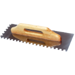 Notched Trowel with Wooden Handle EvoTools®