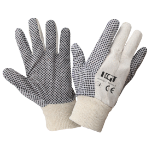 Garden Gloves with Black Dots
