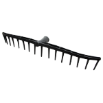 Plastic Rake with 16 Teeth