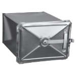 Black Sheet Metal Oven